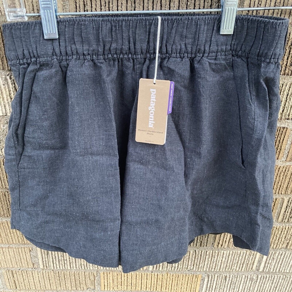 Patagonia Garden Island Shorts Women's XS NWT 58176 Ink Black Stretch‎
